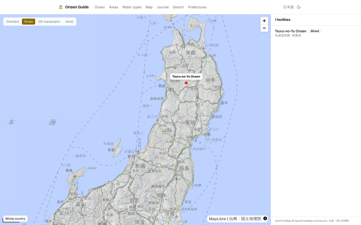 Map view